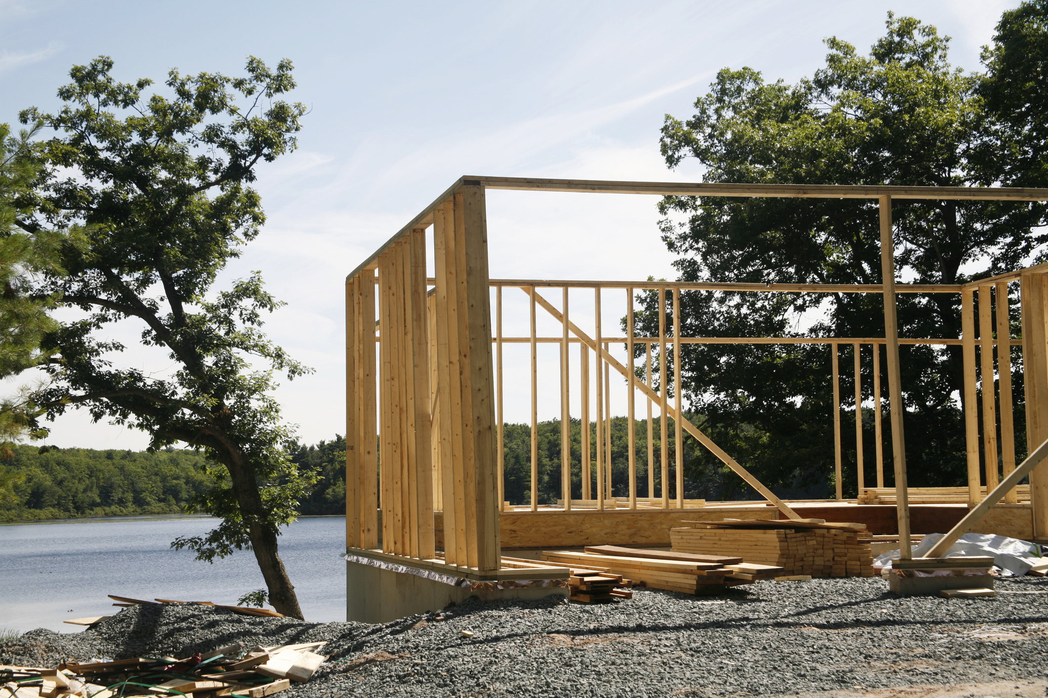 Vacation home construction